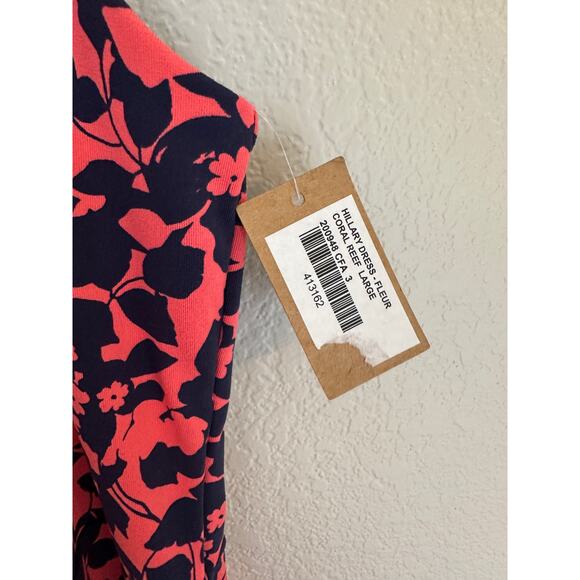 Title Nine Hillary Dress in Coral and Blue, activewear, travel, outdoors - Picture 5 of 6